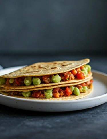 Tortilla's met Oesterzwam en Chipotle-Mayo